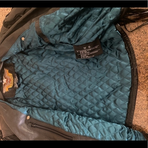 Vintage Women’s Leather Harley Davidson Jacket​​​​​​​​ - Picture 9 of 12